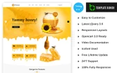 Honeysy - Honey Shop OpenCard Teması - 1