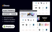 Elexa -Electronics Digital store Shopify Teması - 1