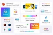 Monster Slides Premium Presentation Power Point Teması - 3
