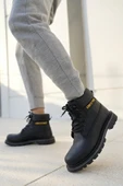 Muggo CATEX Garantili Kaymaz Taban Suya Soğuğa Dayanıklı Unisex Kışlık Bot  SİYAH 39 - 8