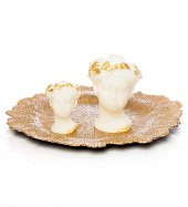 Antik Büst Mum - Küçük - 5