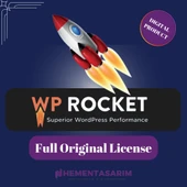 Wp Rocket PRO Wordpress Hızlandırma Eklentisi + Orijinal Lisansı - 1