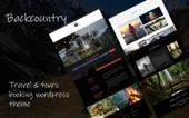 Backcountry Travel and Tours Wordpress Teması - 1