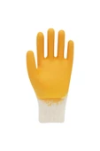Beybi Nitril Kaplı Pamuk Eldiven Kn 350 - 10 Beden (12 Çift) - 3