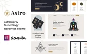 Astro - Horoscope and Astrology Wordpress Teması - 1