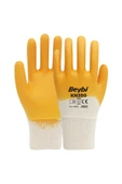 Beybi Nitril Kaplı Pamuk Eldiven Kn 350 - 10 Beden (12 Çift) - 1