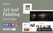 MUZUE - Art and Sculpture Gallery Wordpress Teması - 1