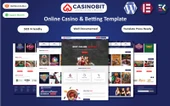 Casino Bit - Online Casino & Betting Wordpress Teması - 1