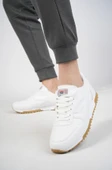 Muggo MGPARKER Unisex Günlük Garantili Yürüyüş Koşu Sneaker Spor Ayakkabı  BEYAZ 44 - 2