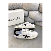 PREMIATA WHİTE-BLACK 36 BEYAZ - 1
