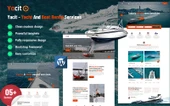 Yacht And Boat Rental Services Wordpress Teması - 1