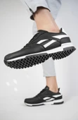 Muggo MGPARKER Unisex Günlük Garantili Yürüyüş Koşu Sneaker Spor Ayakkabı  SİYAH 40 - 2
