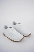 Muggo MGPARKER Unisex Günlük Garantili Yürüyüş Koşu Sneaker Spor Ayakkabı  BEYAZ 44 - 4