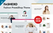 Fashexo - Fashion and Clothes Store PrestaShop Teması - 1