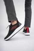 Muggo SCARPA Unisex Ortopedik Günlük Garantili Yürüyüş Koşu Sneaker Spor Ayakkabı   KIRMIZI 39 - 8