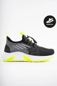 Muggo JETSON Günlük Unisex Çocuk Garantili Bağcıklı Rahat Sneaker Spor Ayakkabı  YEŞİL 29 - 1