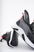 Muggo JETSON Günlük Unisex Çocuk Garantili Bağcıklı Rahat Sneaker Spor Ayakkabı  SİYAH 30 - 7