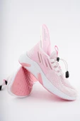Muggo JETSON Günlük Unisex Çocuk Garantili Bağcıklı Rahat Sneaker Spor Ayakkabı  PUDRA 35 - 3