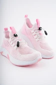 Muggo JETSON Günlük Unisex Çocuk Garantili Bağcıklı Rahat Sneaker Spor Ayakkabı  PUDRA 35 - 2