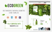 SM Ecogreen - Organic, Fruit, Vegetables Magento Teması - 1