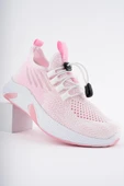 Muggo JETSON Günlük Unisex Çocuk Garantili Bağcıklı Rahat Sneaker Spor Ayakkabı  PUDRA 35 - 5