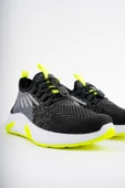 Muggo JETSON Günlük Unisex Çocuk Garantili Bağcıklı Rahat Sneaker Spor Ayakkabı  YEŞİL 28 - 3
