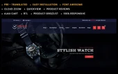 Versace Watch Store Opencart Teması - 1
