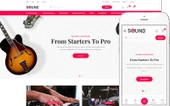 Sound - Audio Equipment, Musical Instruments WooCommerce Teması - 1