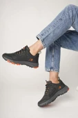 Muggo North Unisex Garantili Trekking Outdoor Ayakkabı  SİYAH 43 - 5