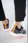 Muggo Ultraboost Unisex Ortopedik Günlük Garantili Yürüyüş Koşu Sneaker Spor Ayakkabı  FÜME 42 - 5