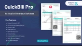 QuickBill Pro - An Invoice Generator Software in Node.js and React.js Admin Teması - 1