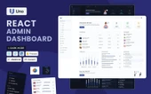 Uno - React & Tailwind 4 Admin Teması - 1