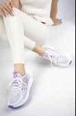 Muggo Ultraboost Unisex Ortopedik Günlük Garantili Yürüyüş Koşu Sneaker Spor Ayakkabı  MOR 37 - 2