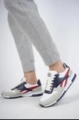 Muggo MGMORİS Unisex Günlük Garantili Yürüyüş Koşu Sneaker Spor Ayakkabı  LACİVERT - KIRMIZI 40 - 3