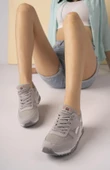 Muggo MGMORİS Unisex Günlük Garantili Yürüyüş Koşu Sneaker Spor Ayakkabı  GRİ 43 - 6