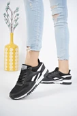 Muggo MGMORİS Unisex Günlük Garantili Yürüyüş Koşu Sneaker Spor Ayakkabı  SİYAH 38 - 2