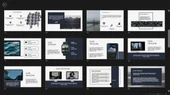 Business Presentation, Infographics, Calendar Power Point Teması - 3