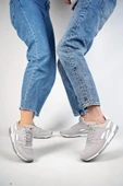 Muggo Elvis Unisex Ortopedik Günlük Garantili Yürüyüş Koşu Sneaker Spor Ayakkabı  GRİ 41 - 1