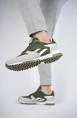 Muggo MGMORİS Unisex Günlük Garantili Yürüyüş Koşu Sneaker Spor Ayakkabı  HAKİ 40 - 2