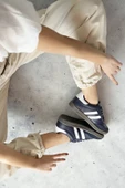 Muggo GORDON Unisex Ortopedik Günlük Garantili Bağcıklı Yürüyüş Koşu Sneaker Spor Ayakkabı  LACİVERT 42 - 3