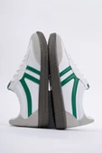 Muggo GARCİA Garantili Unisex Ortopedik Günlük Bağcıklı Yürüyüş Koşu Sneaker Spor Ayakkabı  YEŞİL 39 - 2