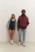 Muggo GARCİA Garantili Unisex Ortopedik Günlük Bağcıklı Yürüyüş Koşu Sneaker Spor Ayakkabı  BEYAZ - SİYAH 42 - 5