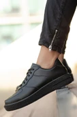 Muggo MGPOGBA Unisex Sneaker Günlük Spor Ayakkabı  SİYAH 42 - 2