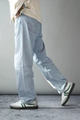Muggo GARCİA Garantili Unisex Ortopedik Günlük Bağcıklı Yürüyüş Koşu Sneaker Spor Ayakkabı  YEŞİL 39 - 4