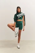 Muggo GORDON Unisex Ortopedik Günlük Garantili Bağcıklı Yürüyüş Koşu Sneaker Spor Ayakkabı  YEŞİL 43 - 6