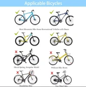 Sarissa Bisiklet Çocuk Taşıyıcı Ön Taşıyıcı Kadro Bağlantılı Bisiklet Çocuk Koltuğu Taşıyıcı Sele - 12