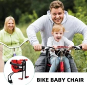 Sarissa Bisiklet Çocuk Taşıyıcı Ön Taşıyıcı Kadro Bağlantılı Bisiklet Çocuk Koltuğu Taşıyıcı Sele - 9