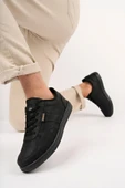 Muggo Jim Garantili Erkek Günlük Casual Bağcıklı Sneaker Spor Ayakkabı  SİYAH 43 - 2