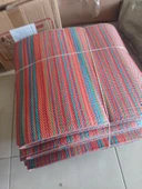 Piknik Hasırı Plaj Hasırı  Katlanan Hasır Kilim Plastik Kamp Hasırı Bahçe Hasırı BÜYÜK BOY180*270 Cm - 3