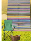 Piknik Hasırı Plaj Hasırı  Katlanan Hasır Kilim Plastik Kamp Hasırı Bahçe Hasırı BÜYÜK BOY180*270 Cm - 1